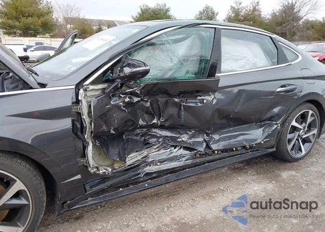 2022 Hyundai Sonata Sel Plus из США, поврежденный, VIN KMHL44J23NA231044